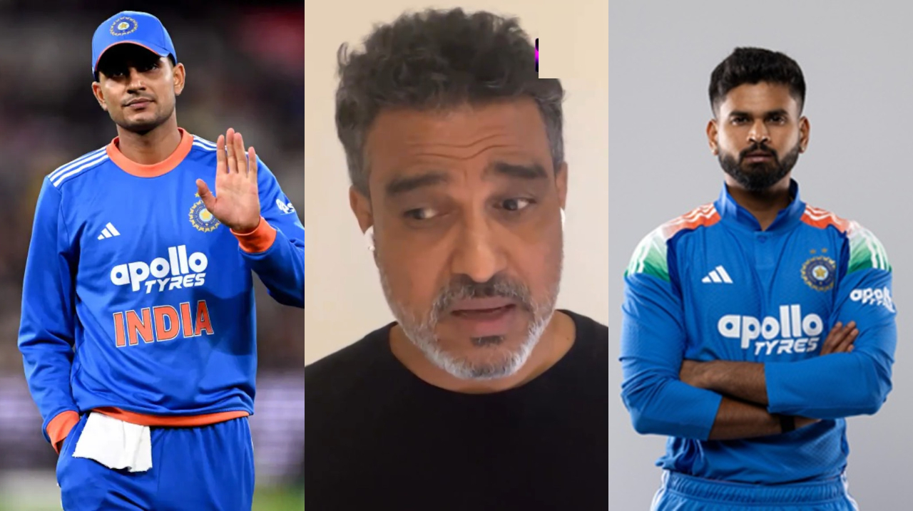Manjrekar felt Shubman Gill is the better choice for T20I captaincy than Iyer | Sony Sports/ Getty