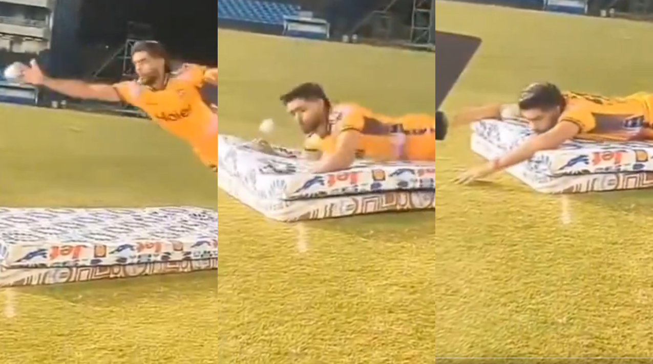 Babar Azam dropped a catch during ad shoot | X