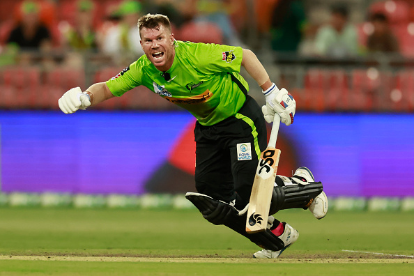 David Warner intended to inject some energy to Sydney Thunder | Getty Images