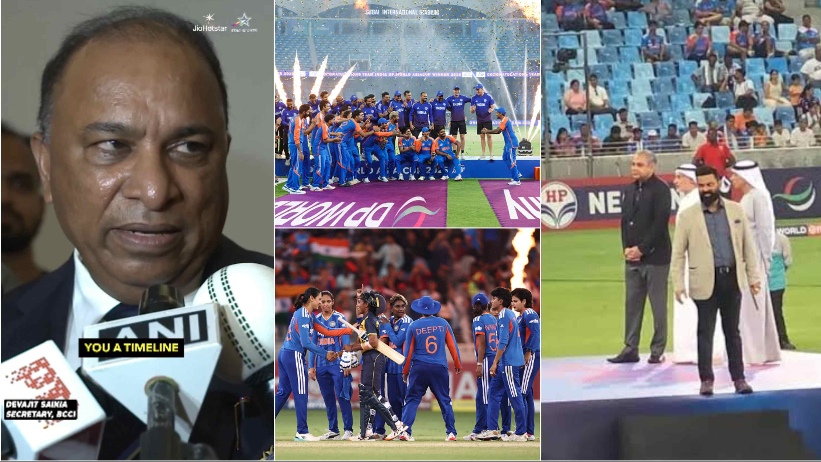 WATCH: “I will not give timeline,” BCCI secretary vows to bring Asia Cup trophies to India amid stand-off with Mohsin Naqvi