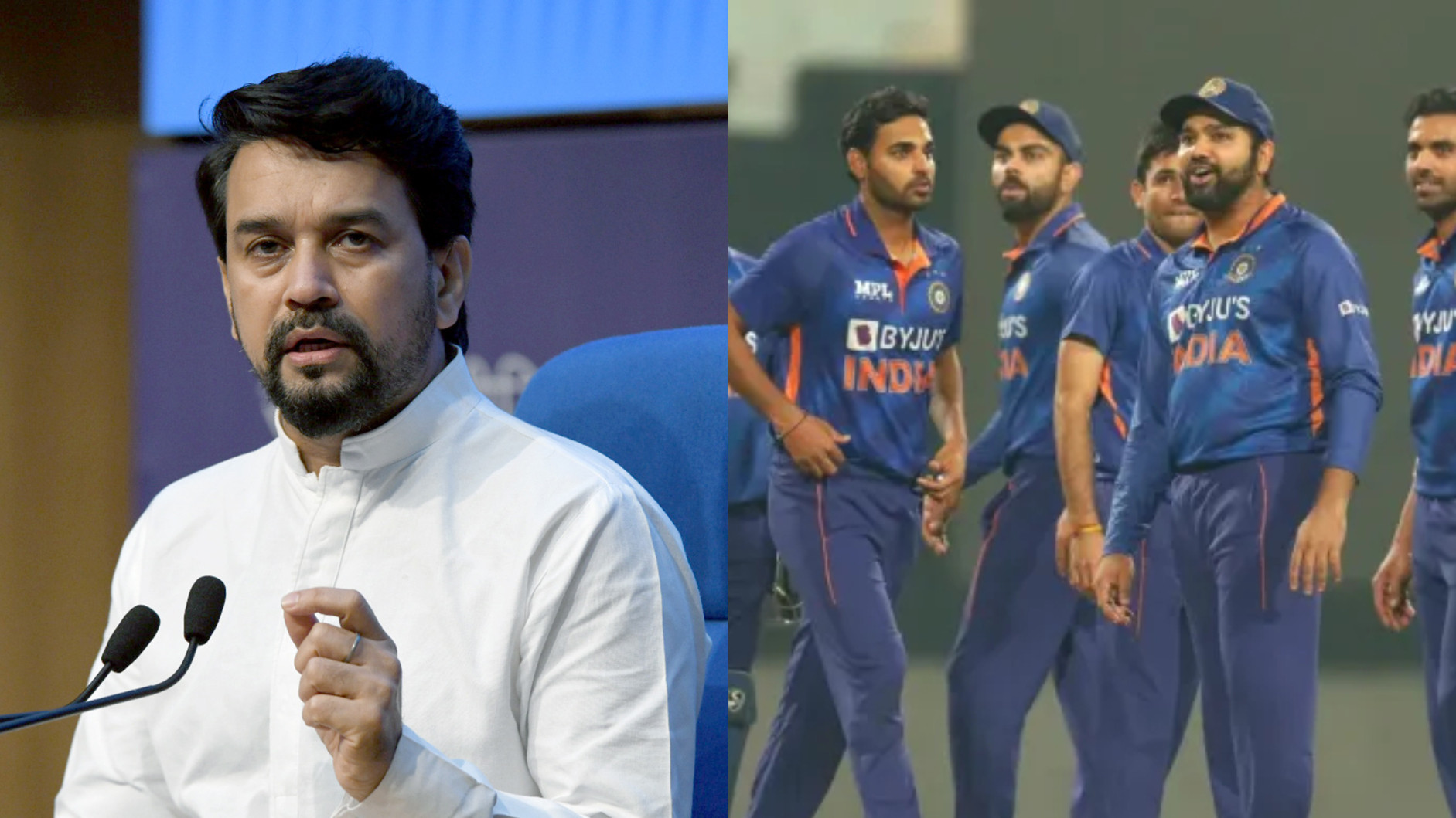 ‘Security concerns in Pakistan’- Anurag Thakur says Home Ministry to decide on India touring Pakistan for Asia Cup