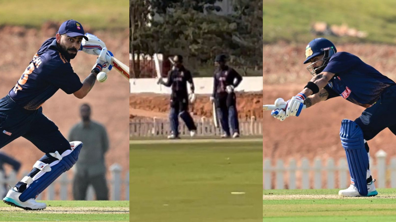 WATCH- Virat Kohli slams 131 for Delhi in VHT 2025; breaks Sachin Tendulkar’s record 