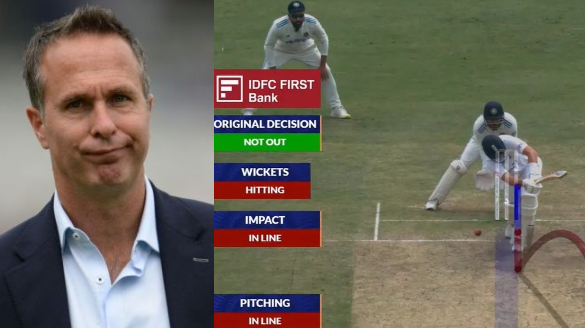 IND v ENG 2024: “I want full transparency”- Michael Vaughan suggests cameras on DRS operators post Joe Root dismissal