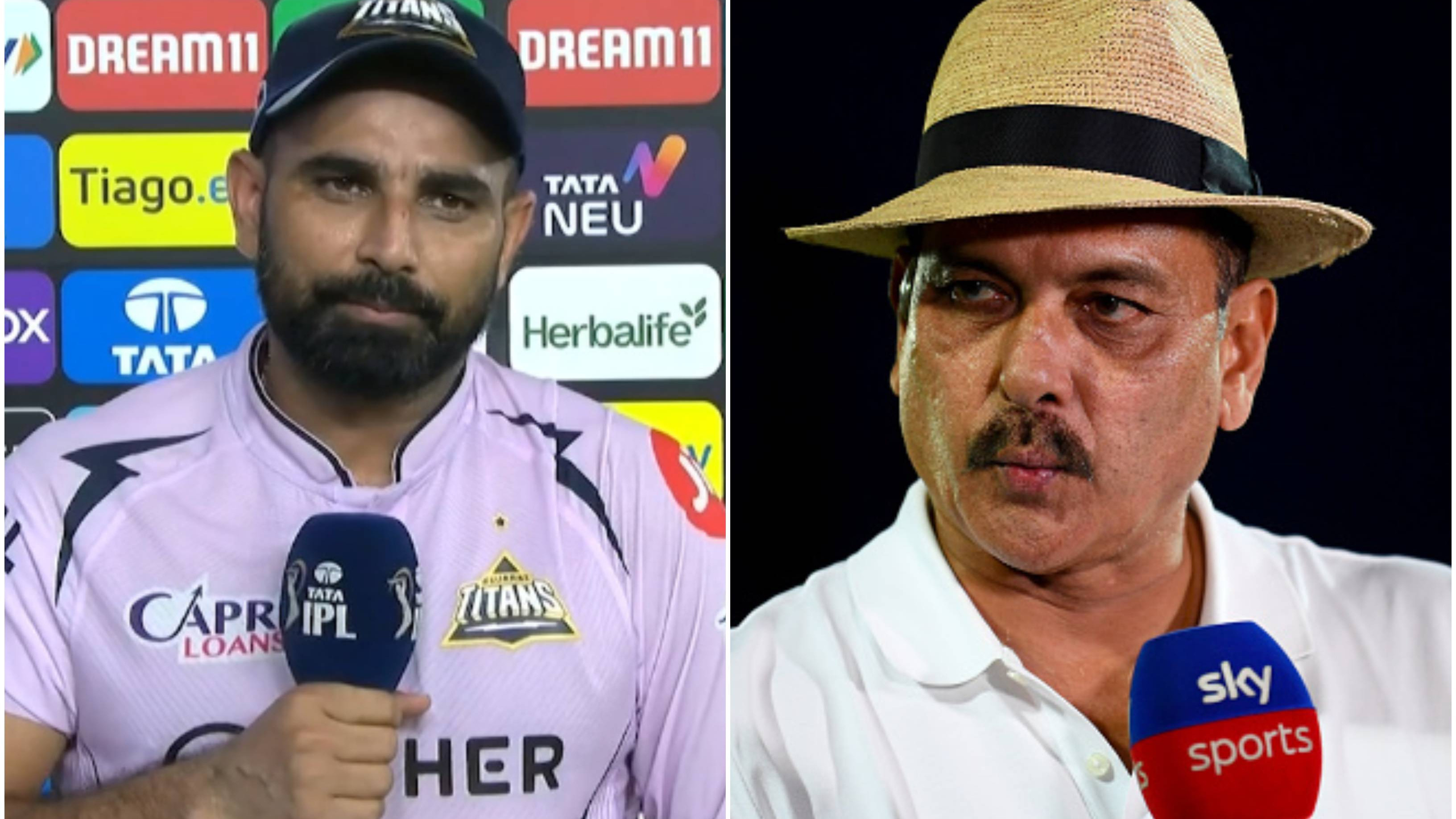 IPL 2023: “Gujarat mein hoon, mera khana nahi milega na,” Shami’s hilarious response leaves Shastri in splits