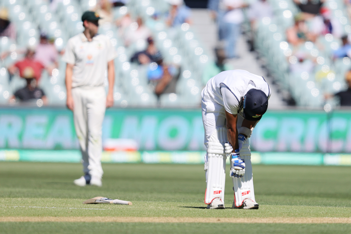 Mohammad Shami after he was hit on his right arm | Getty Images