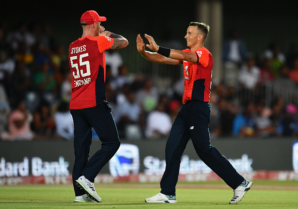 Ben Stokes and Tom Curran | GETTY