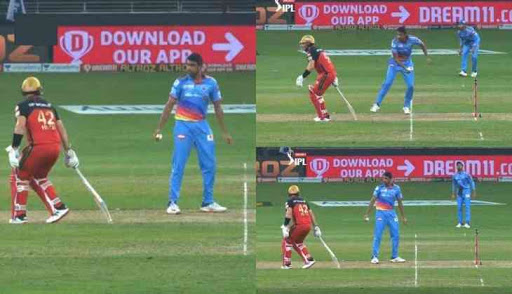 Ashwin let off Finch with a mere warning | Screengrab IPL