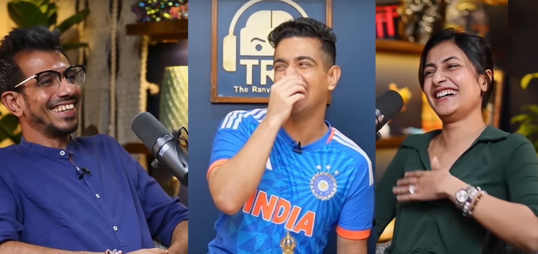 Yuzvendra Chahal and Dhanashree Verma on The Ranveer Show | YouTube