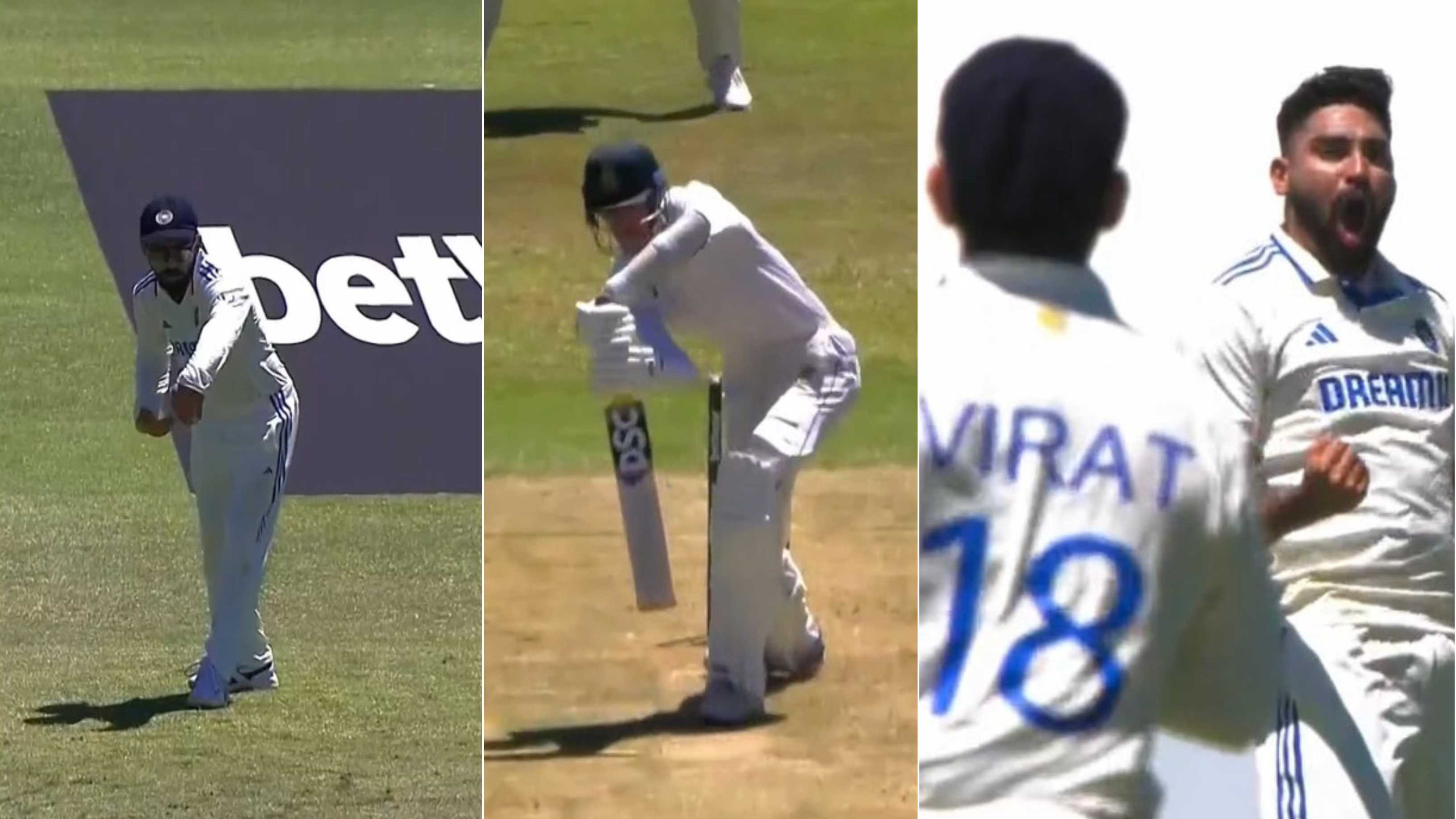 SA v IND 2023-24: WATCH - Virat Kohli plots Marco Jansen’s dismissal, instructs Mohammed Siraj to bowl an outswinger