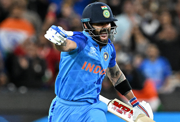 Virat Kohli's 82* against Pakistan in T20 WC 2022 is considered one of greatest knocks in T20Is | Getty