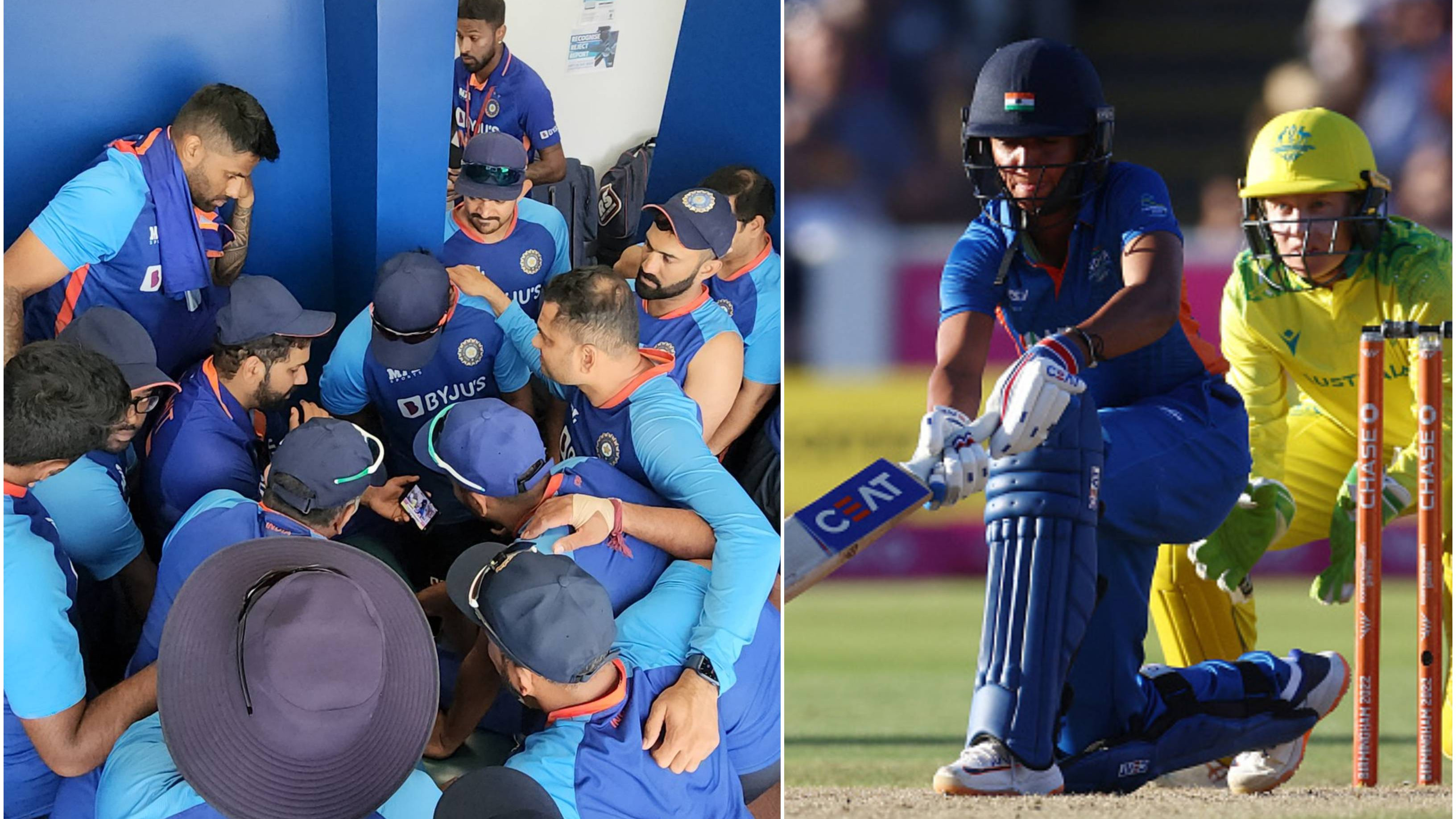 CWG 2022: BCCI shares picture of Men’s team watching India Women’s final against Australia