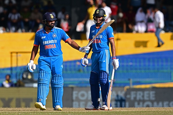 Rohit made 56 and Shubman made 58 runs against Pakistan  | Getty