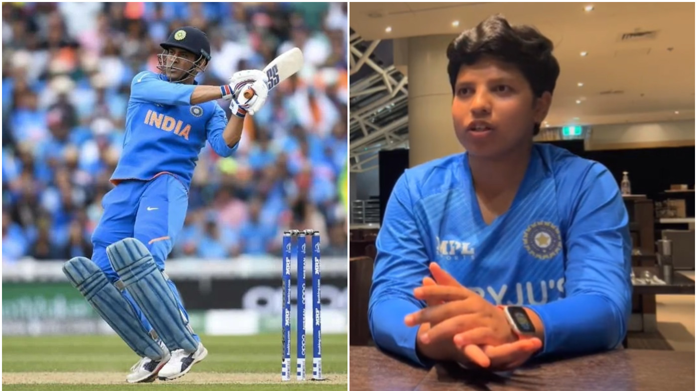 WATCH - Richa Ghosh says MS Dhoni's power-hitting abilities influenced her batting