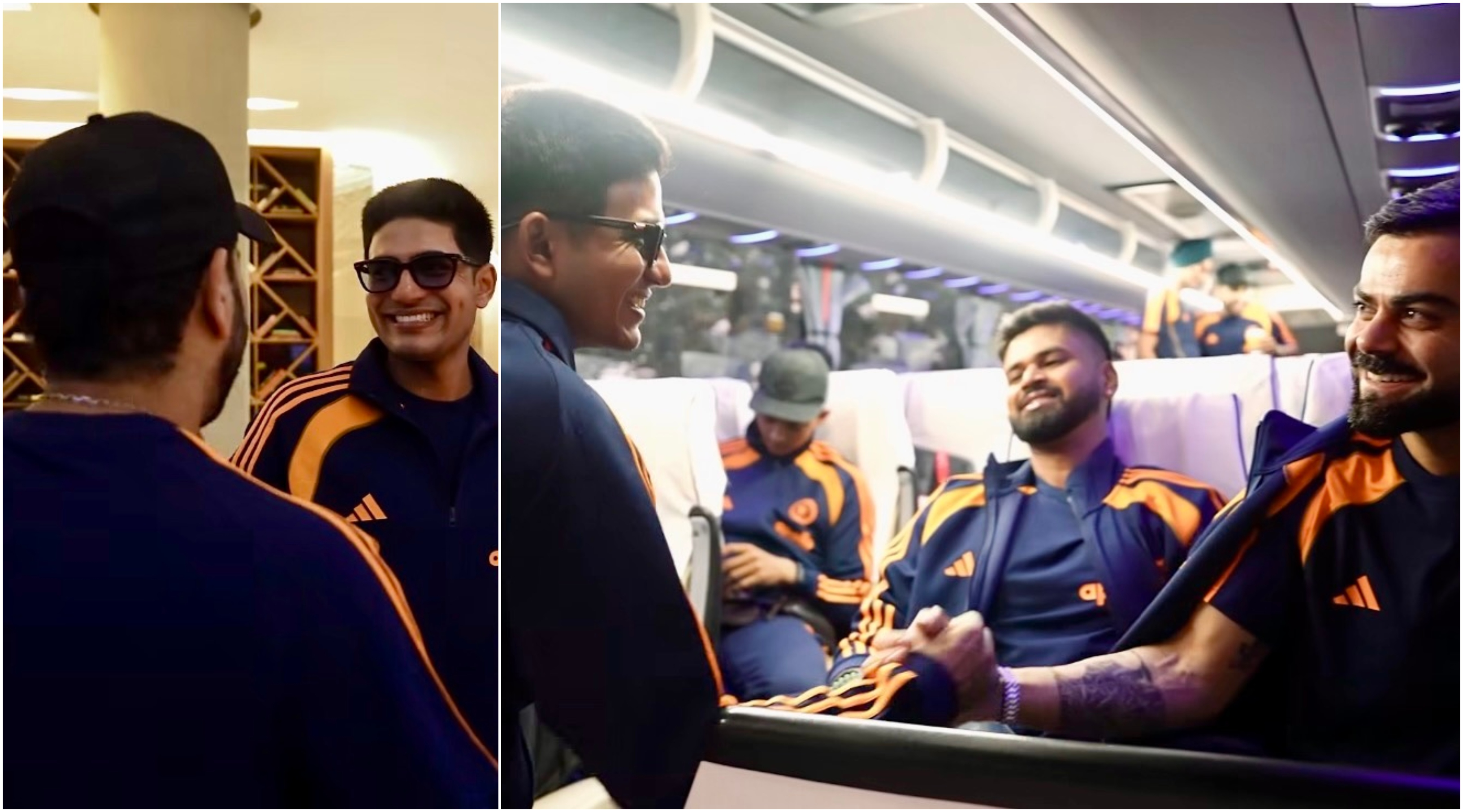 Shubman Gill's interaction with Rohit Sharma and Virat Kohli | BCCI