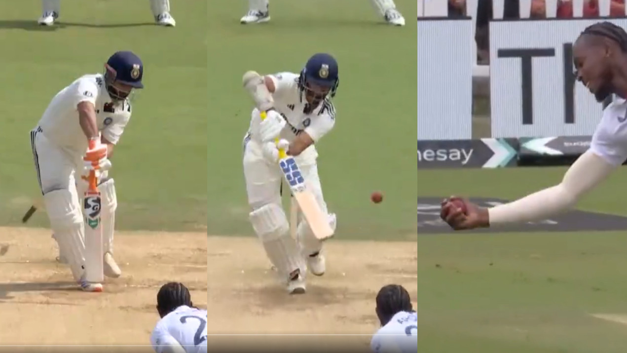 ENG v IND 2025: WATCH- Jofra Archer rattles India early with wickets of Rishabh Pant and Washington Sundar