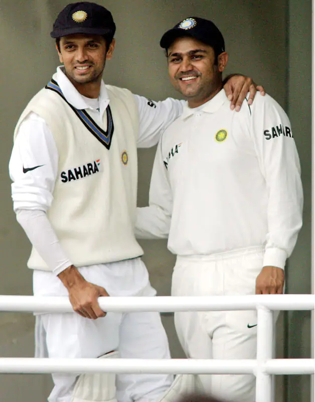 Sehwag made 254 and Dravid 128* and added 410 for 1st wicket vs Pak in Karachi 2006 | Getty