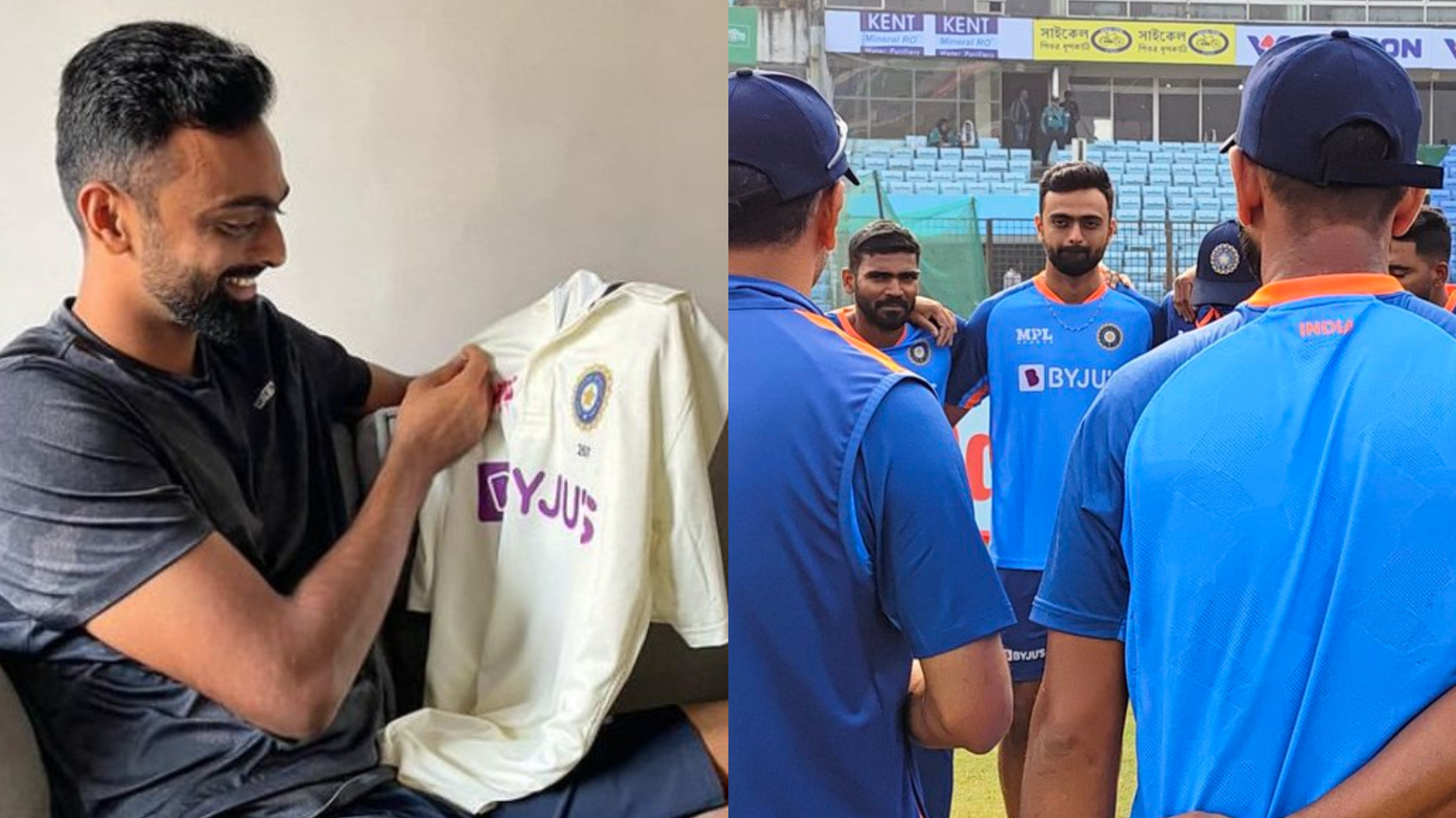 BAN v IND 2022: Jaydev Unadkat gets warm welcome as he joins Team India in Chattogram