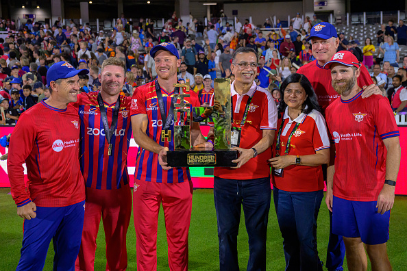 Manchester Super Giants won their maiden The Hundred title | Getty