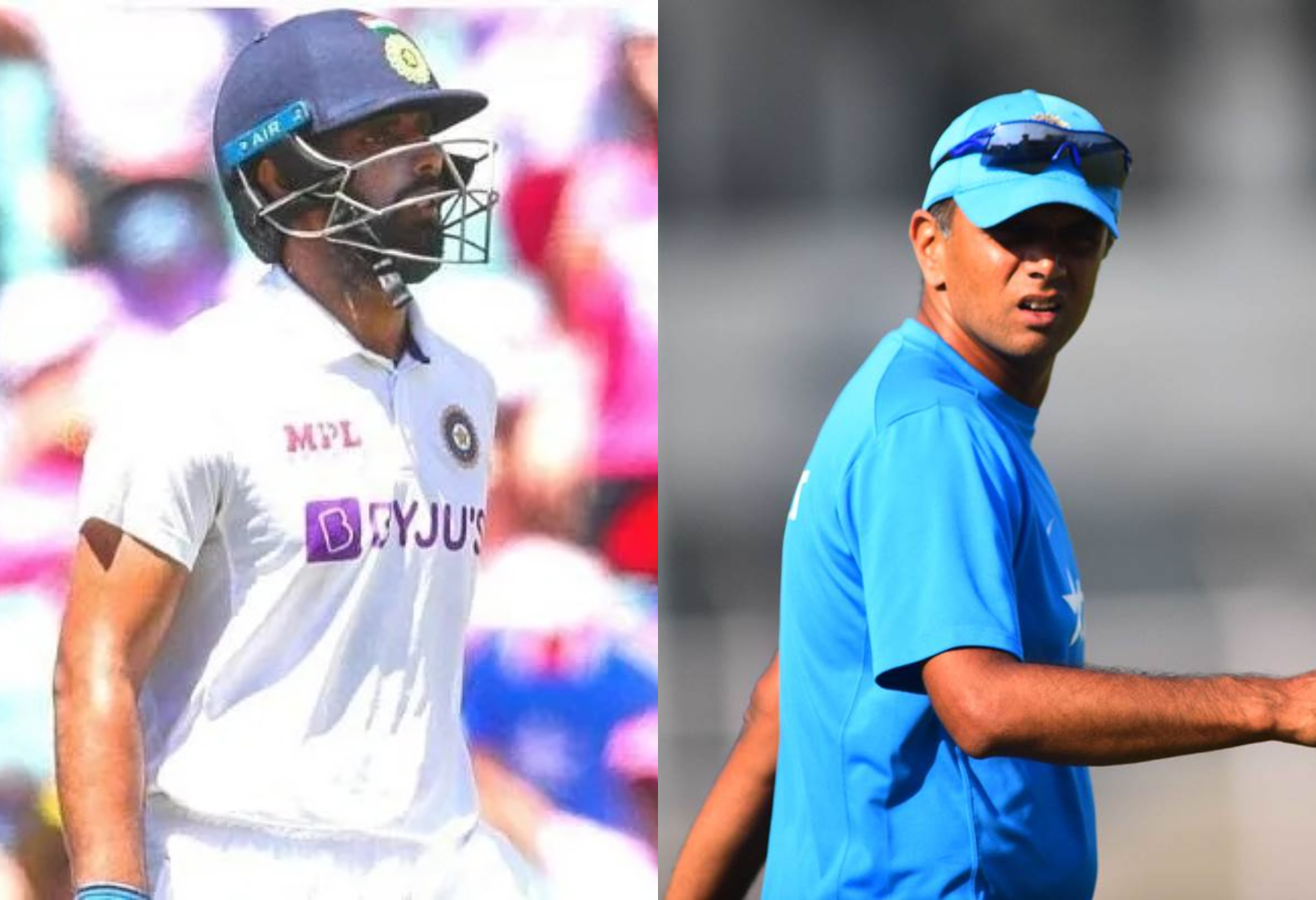 Vihari credited Dravid for nurturing young stars and giving them freedom of expression