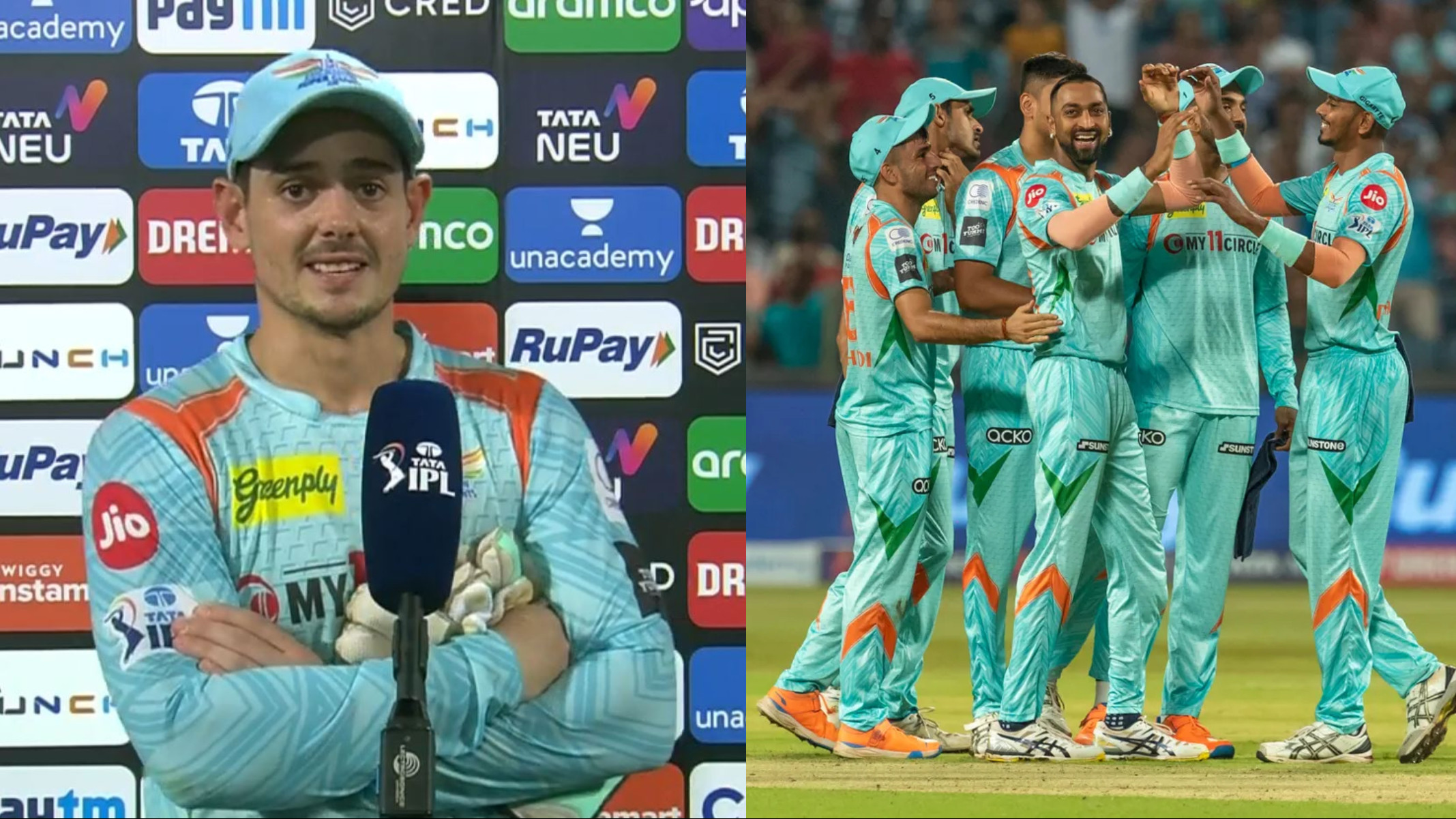 IPL 2022: ‘We didn't quite have the total we wanted’- Quinton de Kock surprised by LSG's win over PBKS