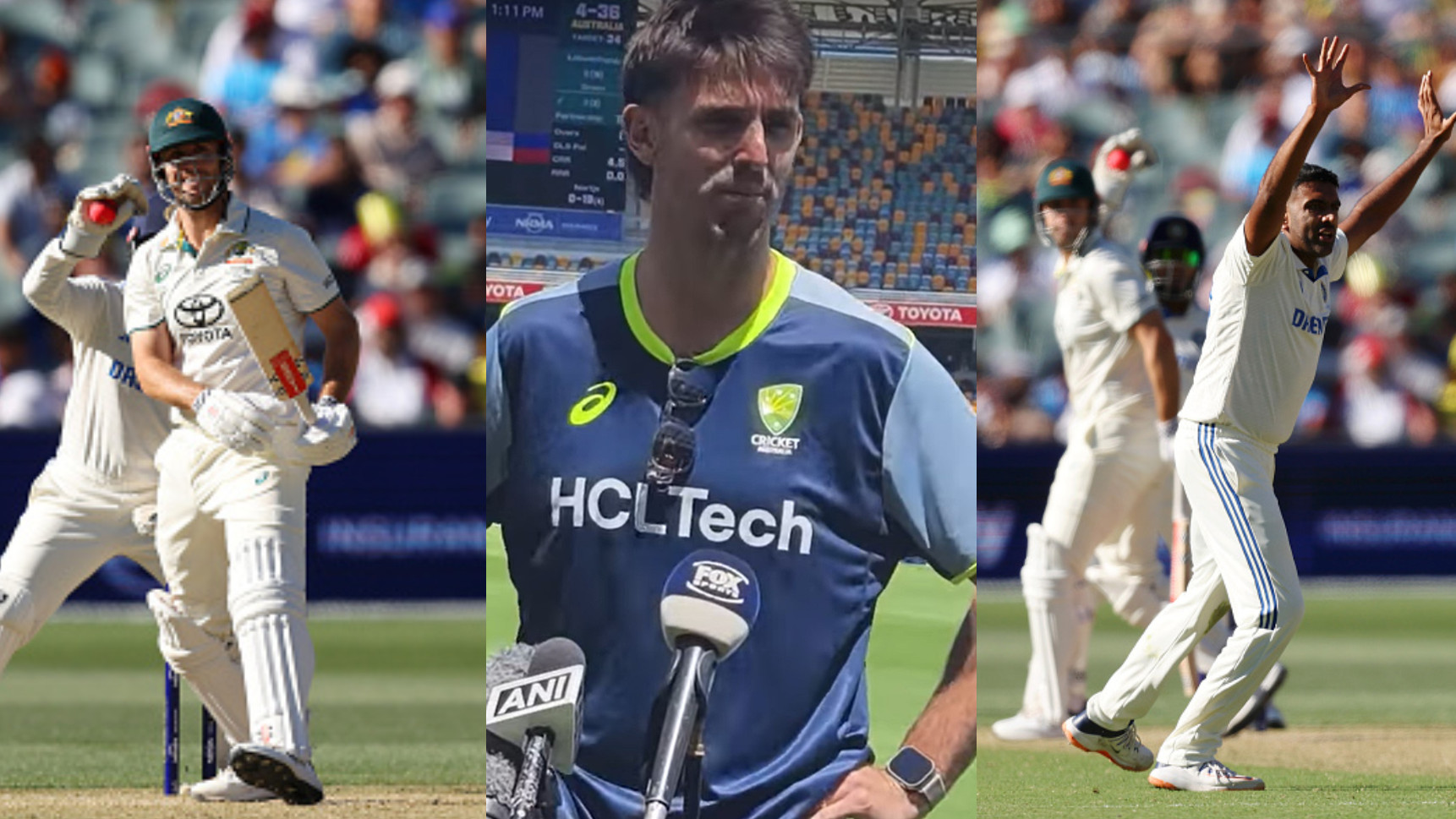 BGT 2024: “Everyone was laughing at home”- Mitchell Marsh on walking off against R Ashwin in Adelaide Test