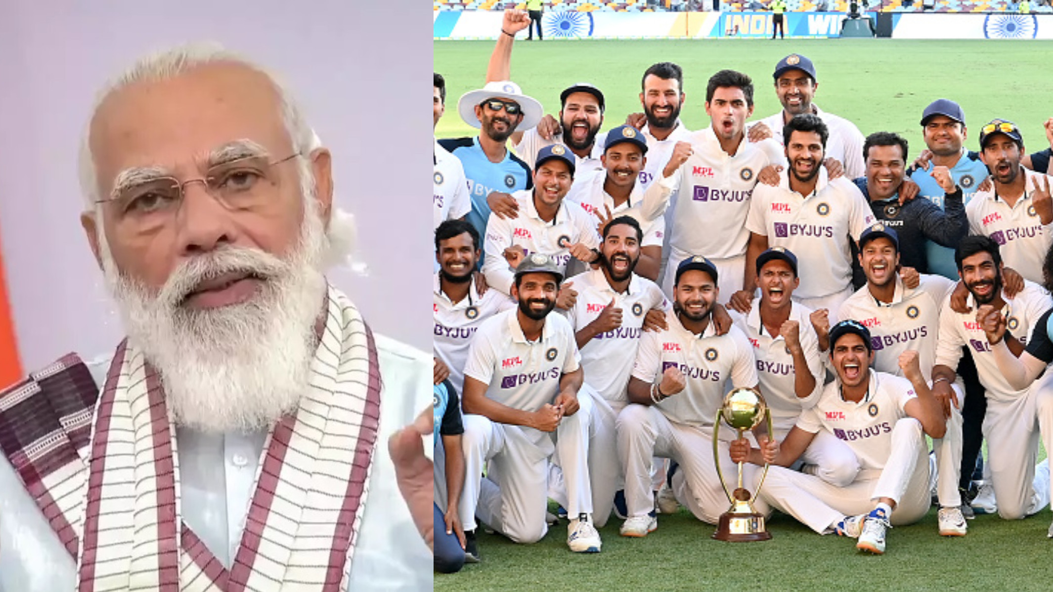 PM Narendra Modi lauds Team India for Test series win over Australia in his ‘Mann ki Baat’