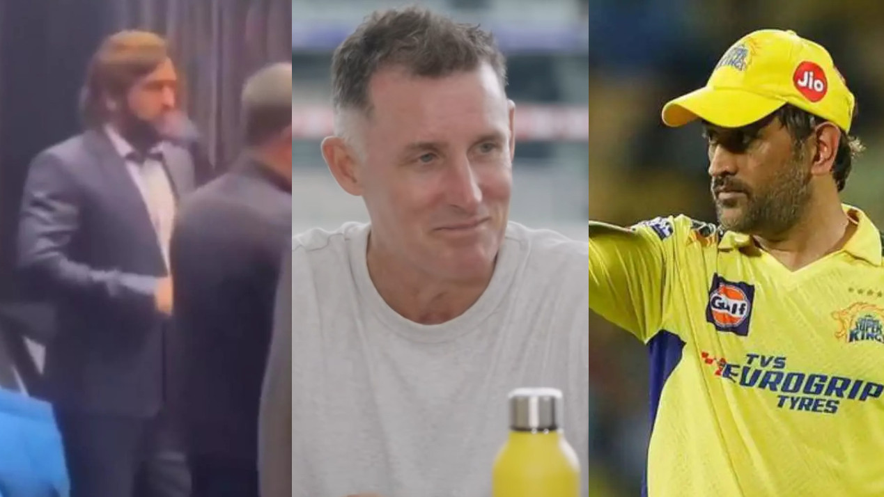 “Some of them like the ‘shisha’”- Michael Hussey reveals what goes on in MS Dhoni’s room during his time with CSK