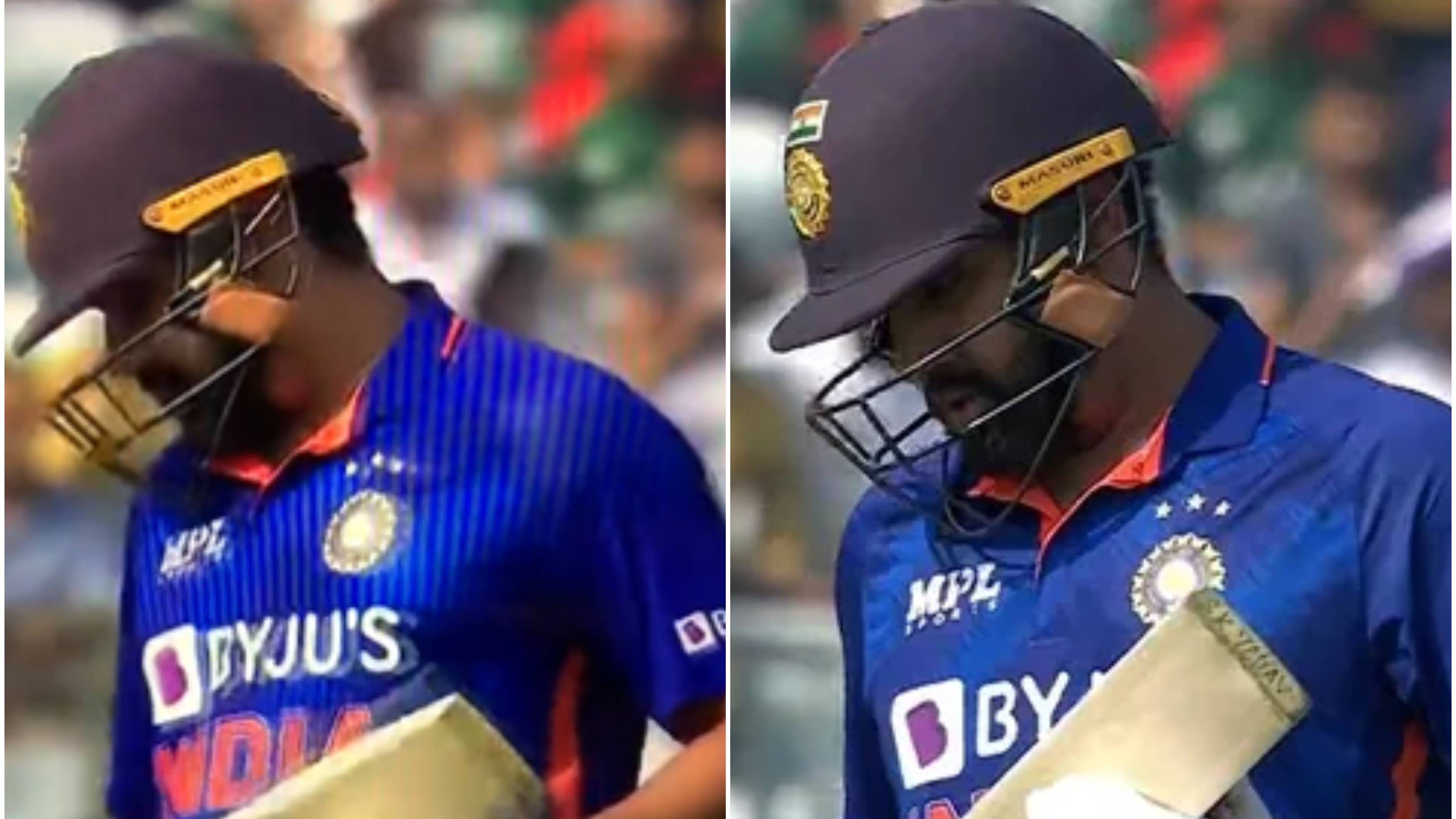 BAN v IND 2022: WATCH – Suryakumar Yadav sign spotted on Rohit Sharma's bat during 1st ODI, video goes viral