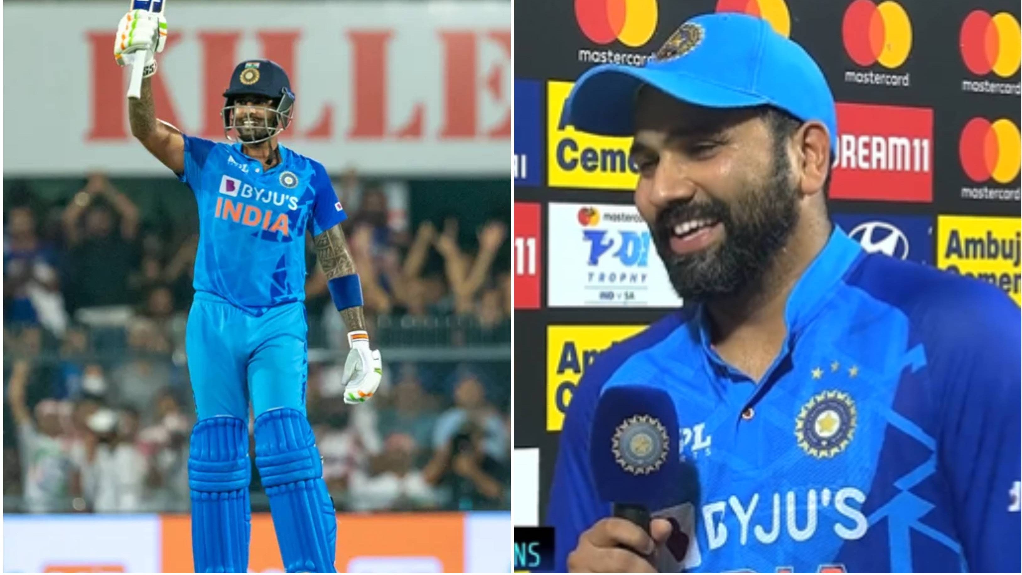 IND v SA 2022: WATCH – ‘Thinking of not playing him until 23rd October’, Rohit jokes about Suryakumar’s purple patch