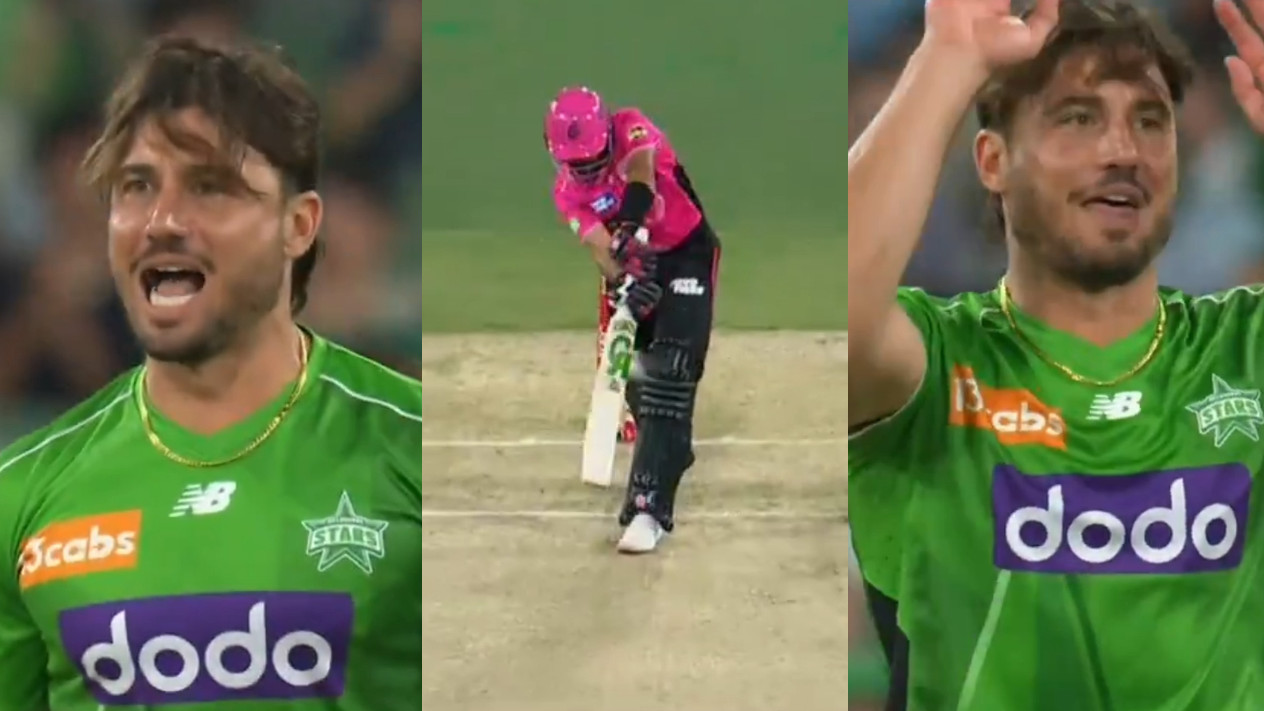 WATCH- “See you later, Babar”- Marcus Stoinis gives heated sendoff to Pakistan batter in BBL 15