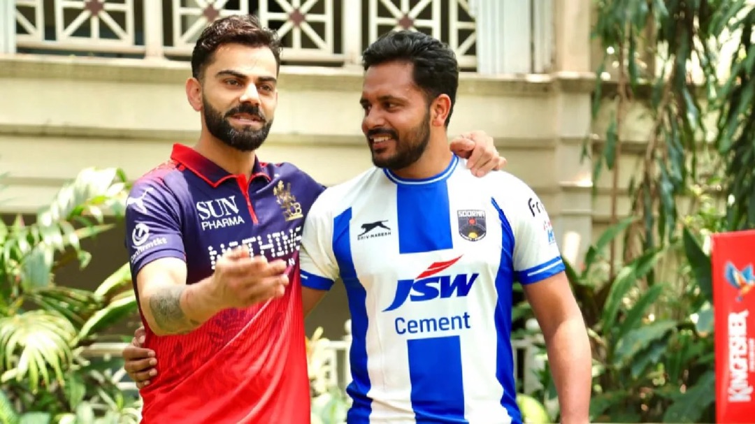 Virat Kohli and Harmanpreet Singh | Instagram