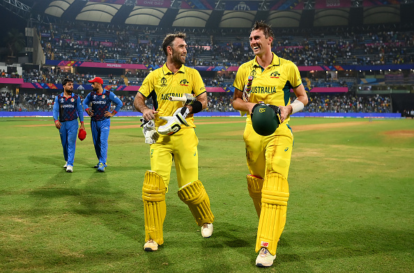 Glenn Maxwell and Pat Cummins | Getty Images