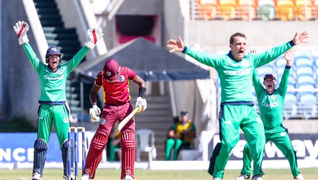 Andy McBrine starred in Ireland's ODI series win over West Indies | Twitter/@cricketireland