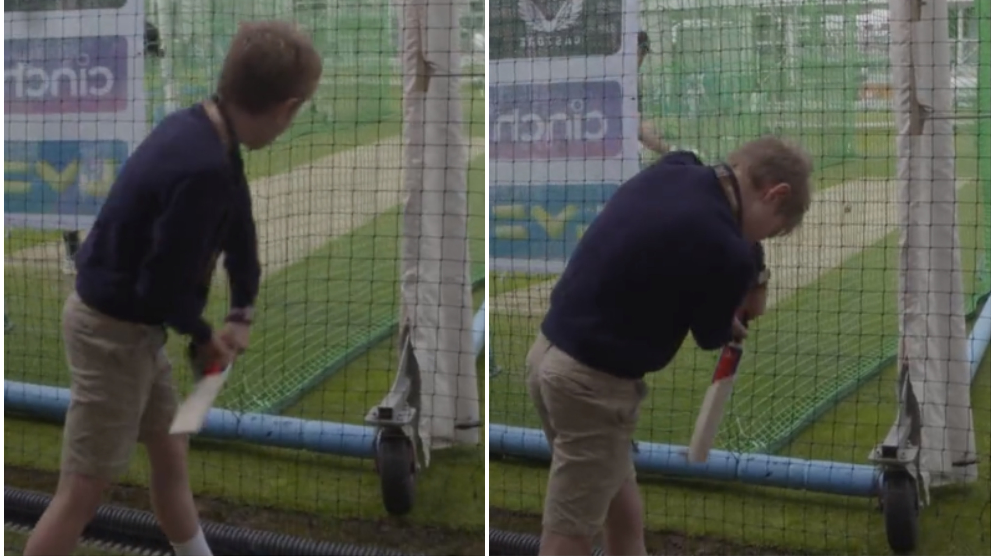 ENG v NZ 2022: WATCH – Young fan mimicks Kane Williamson's strokeplay with a mini-bat at Lord’s