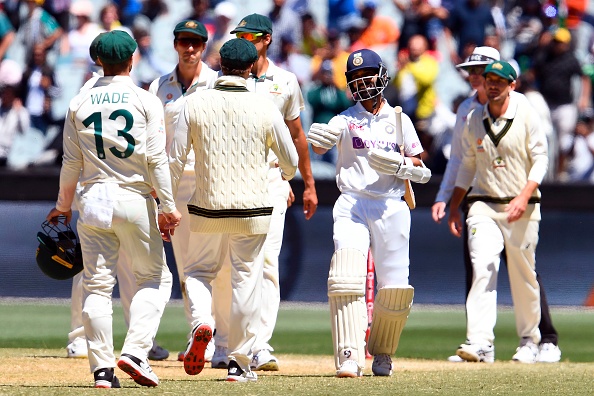 Rahane hit the winning runs and was named the Man of the Match as well | Getty