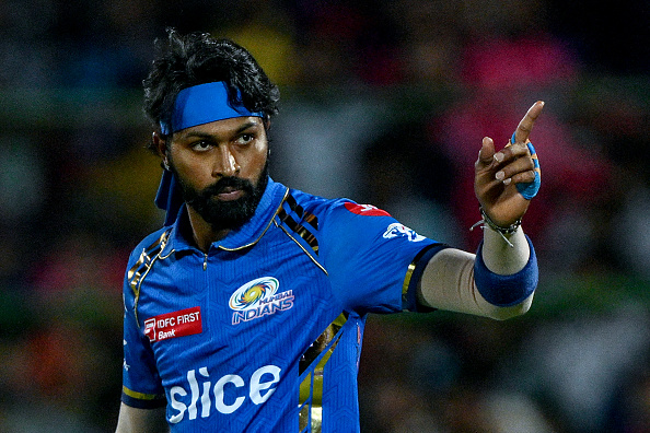Hardik Pandya has bowled only 17 overs in MI's eight IPL 2024 games so far | Getty