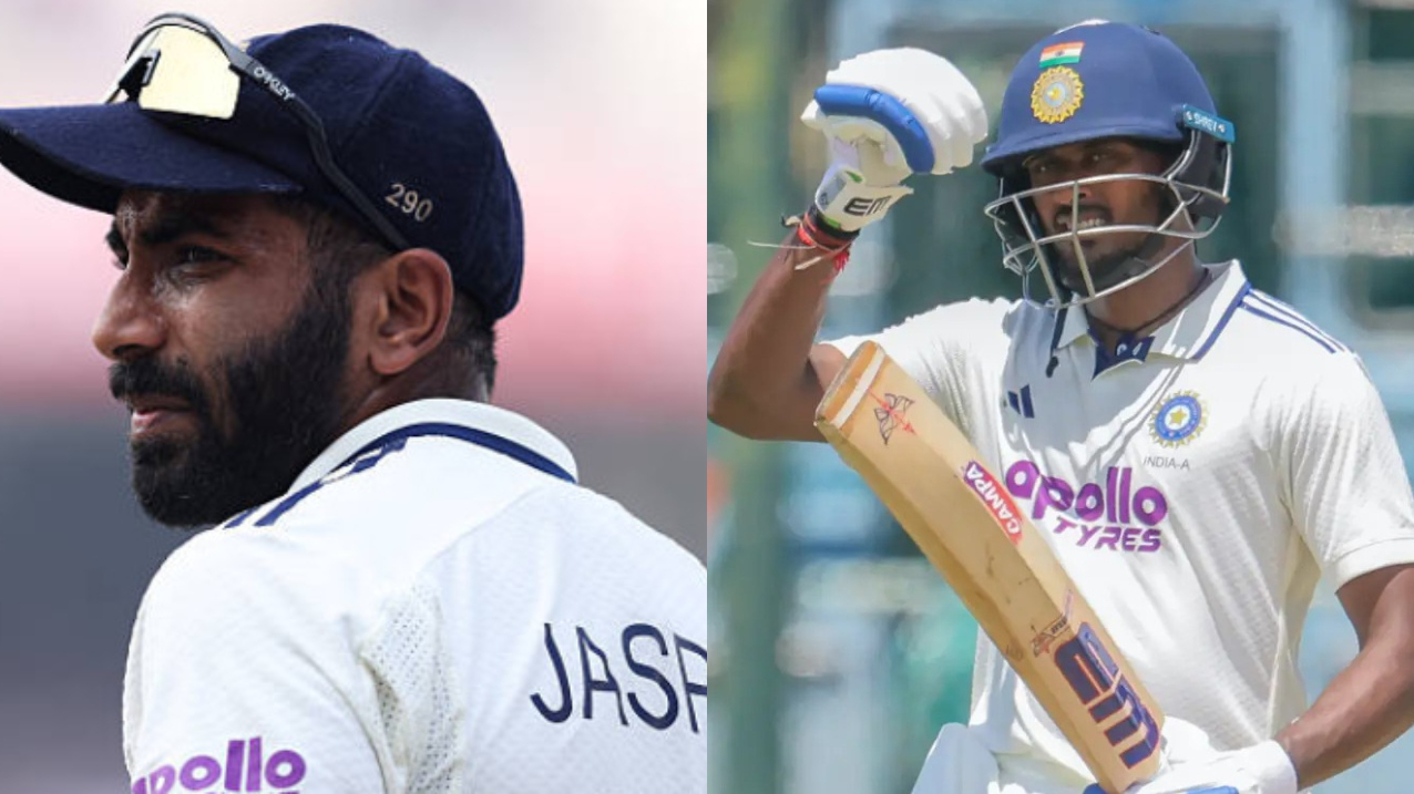 Jasprit Bumrah and Sai Sudharsan | Getty/SLC