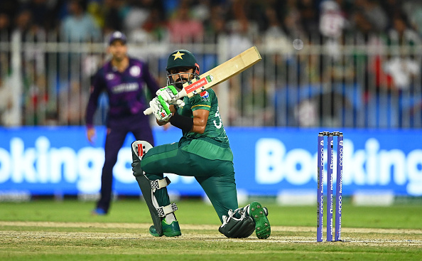 Babar Azam  played a key role in Pakistan's 10-wicket thumping over India in T20 World Cup 2021 | Getty