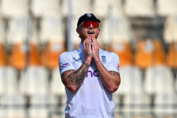 Ben Stokes was not a happy man with dropped catches and poor fielding | Getty