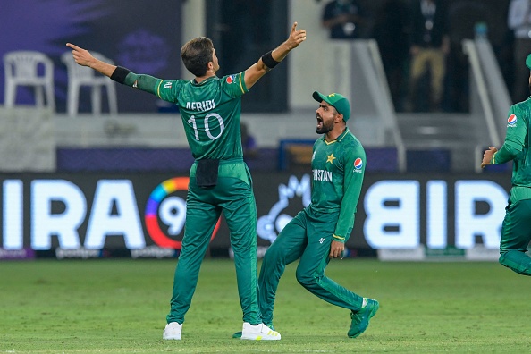 Shaheen Afridi and Babar Azam | Getty