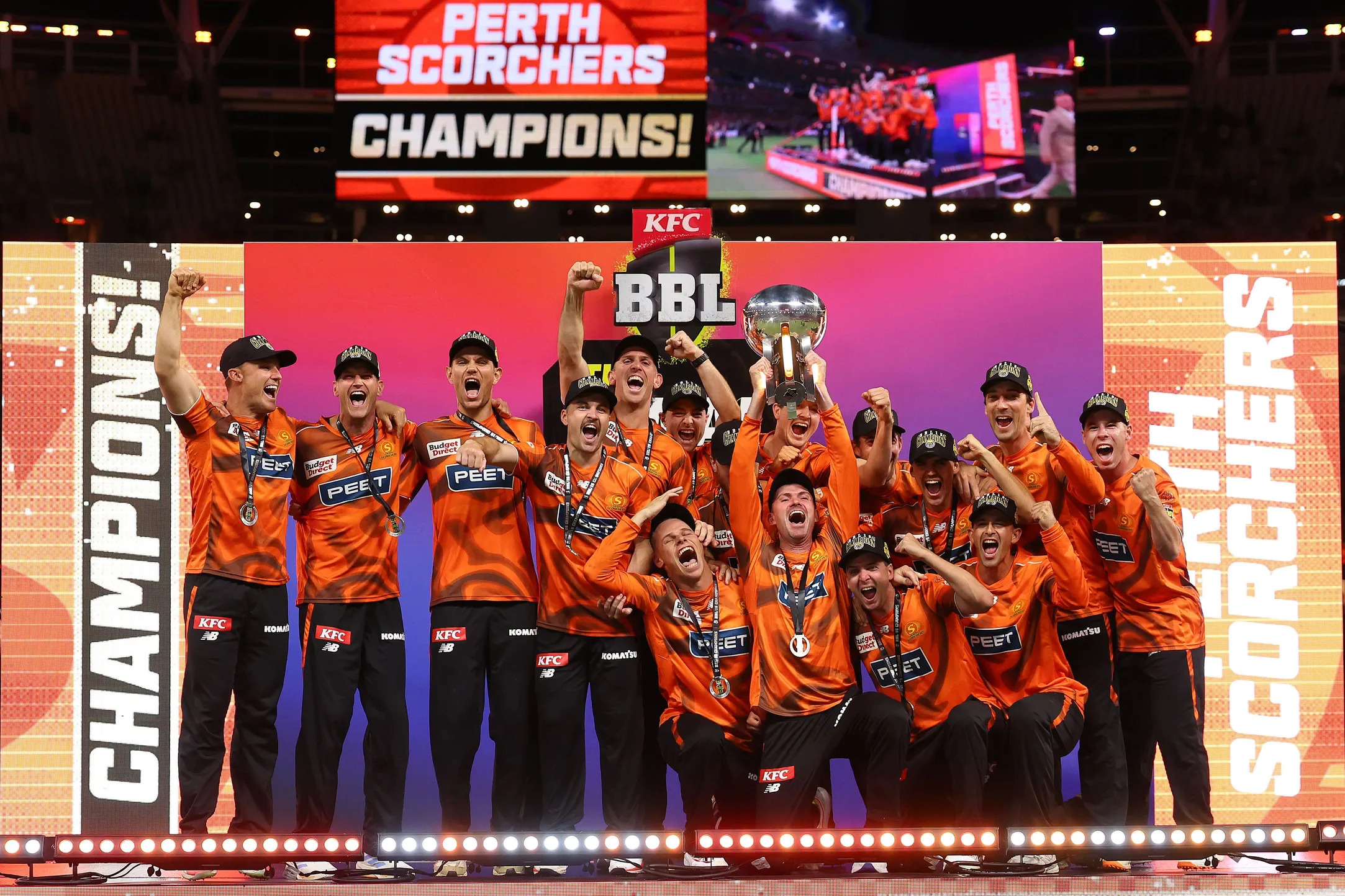 Perth Scorchers are the defending BBL champions | Getty