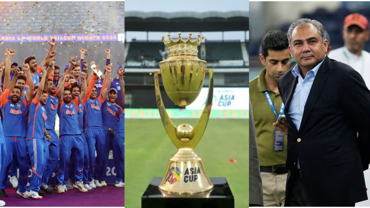 ‘Shouldn’t be moved or handed over to India’ – Mohsin Naqvi locks Asia Cup trophy in ACC office