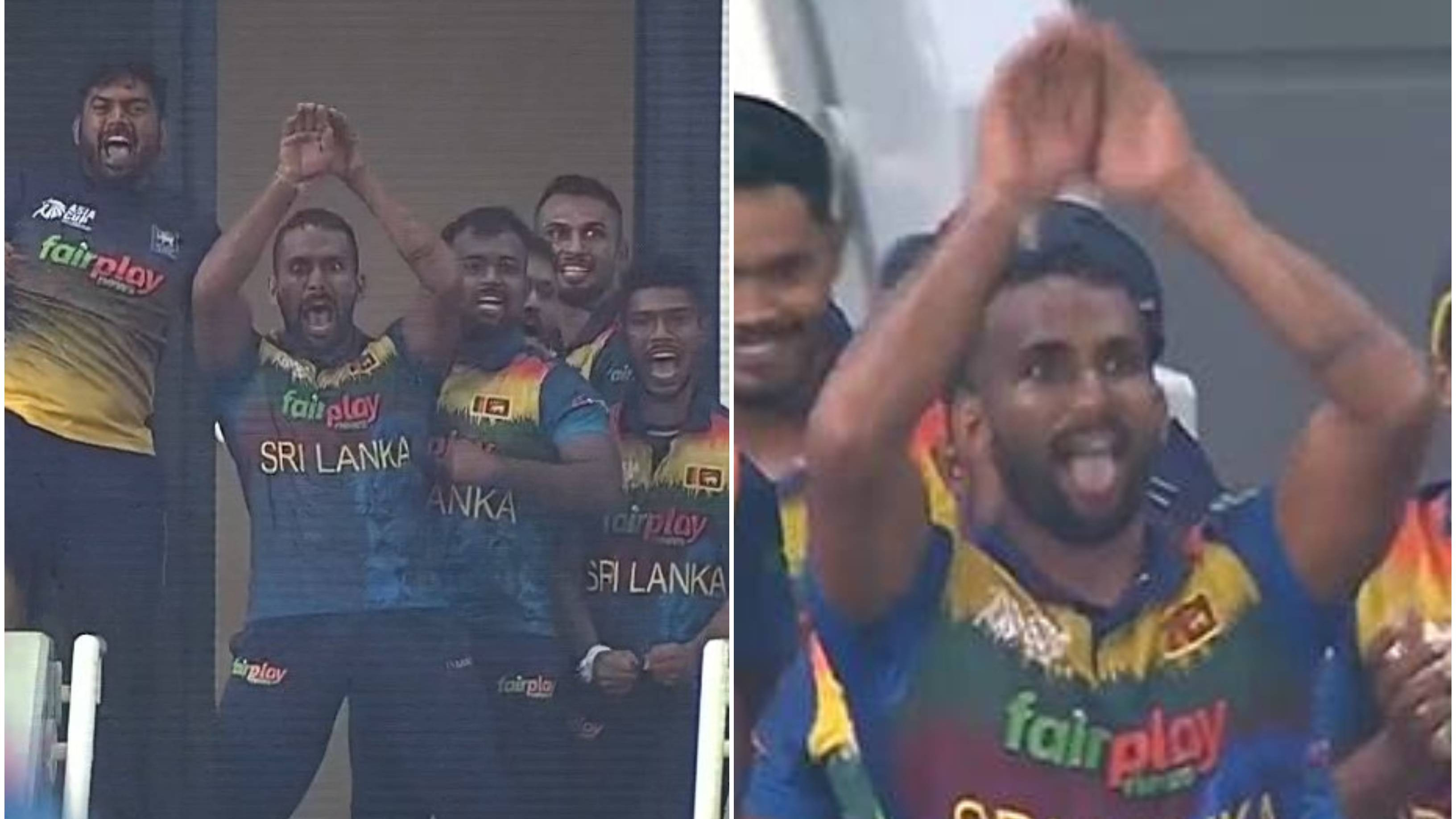 Asia Cup 2022: WATCH - Sri Lanka knock out Bangladesh in a thriller; Chamika Karunaratne leads Nagin dance celebration