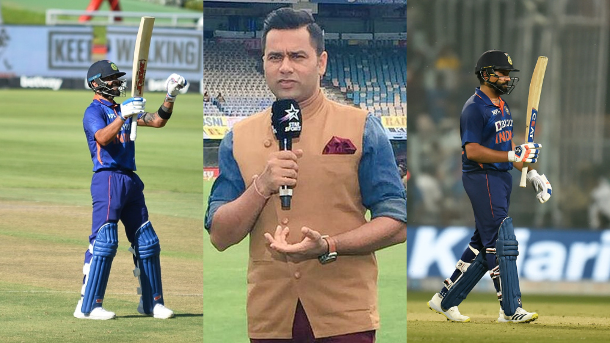IND v WI 2022: Aakash Chopra opines on how how Rohit's captaincy might liberate Kohli as a batter