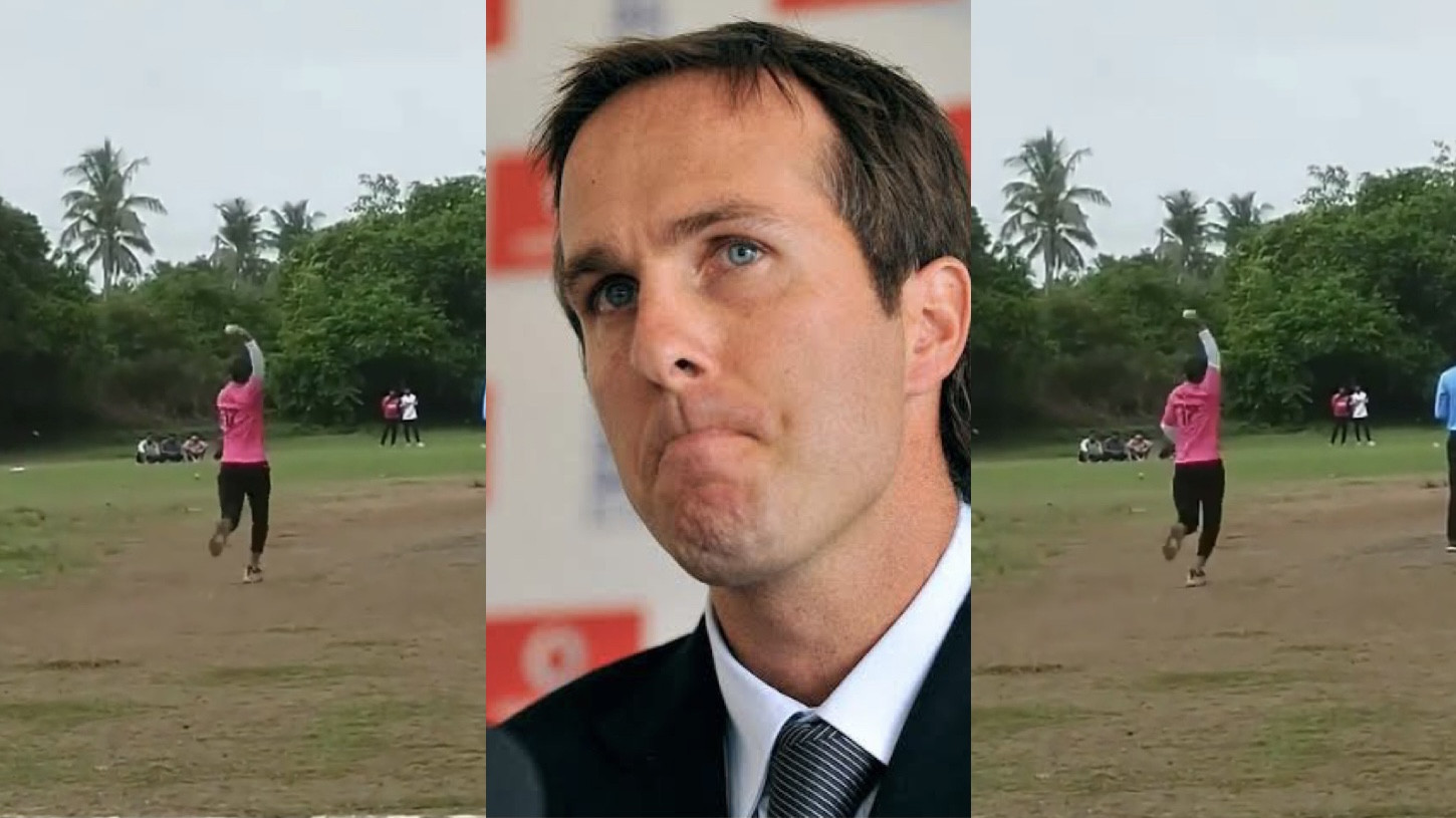 WATCH - The real life version of 'Goli' from Bollywood movie 'Lagaan'; Michael Vaughan reacts 