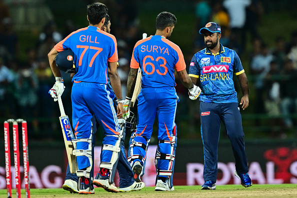 India defeated Sri Lanka in the Super Over in the third T20I | Getty