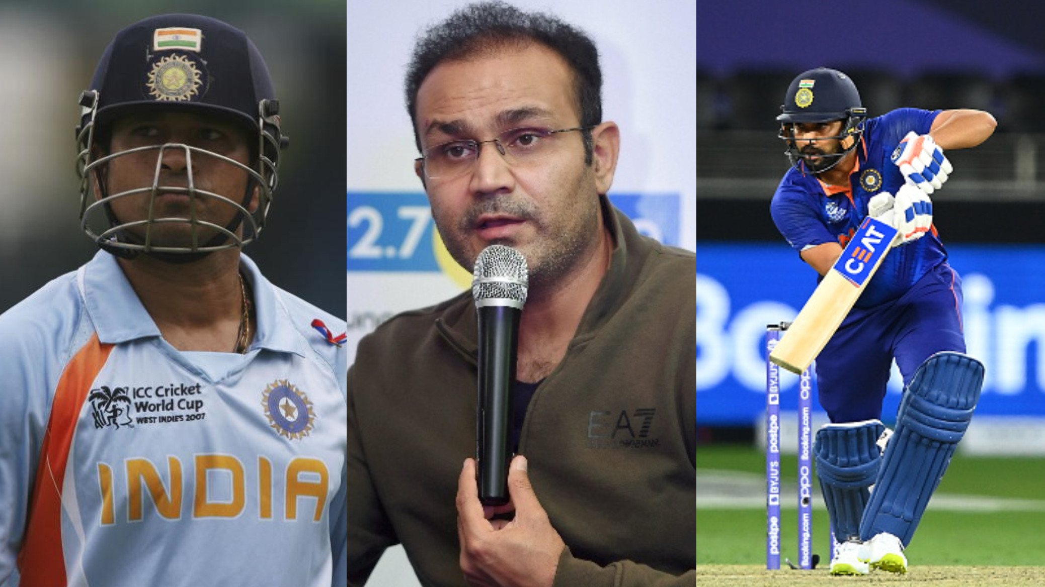 T20 World Cup 2021: Sehwag says Rohit’s demotion in batting order was mistake like Sachin batting at 4 in 2007 WC