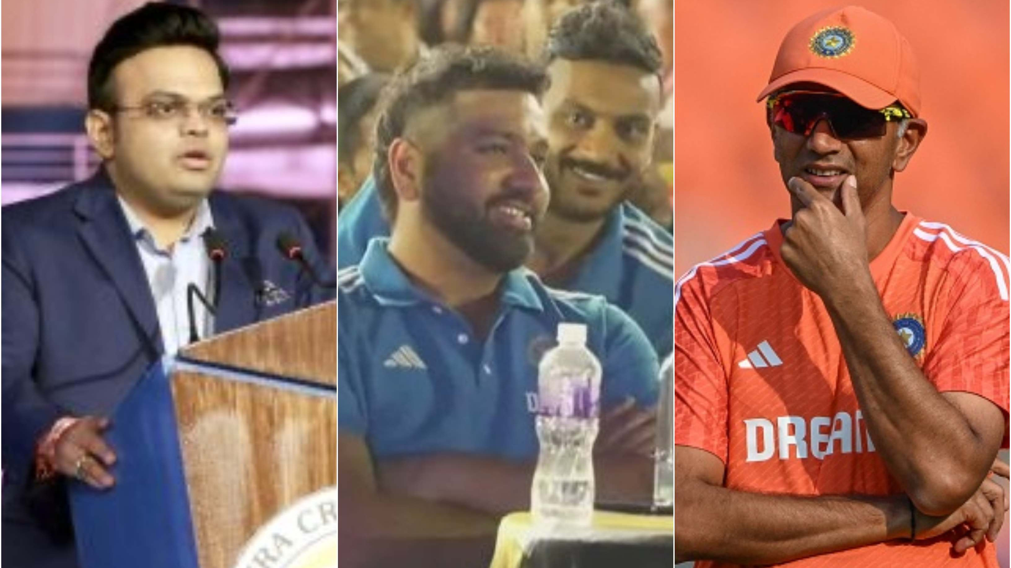 Jay Shah explains why Rohit preferred to Hardik as captain for T20 World Cup 2024; confirms Dravid as coach