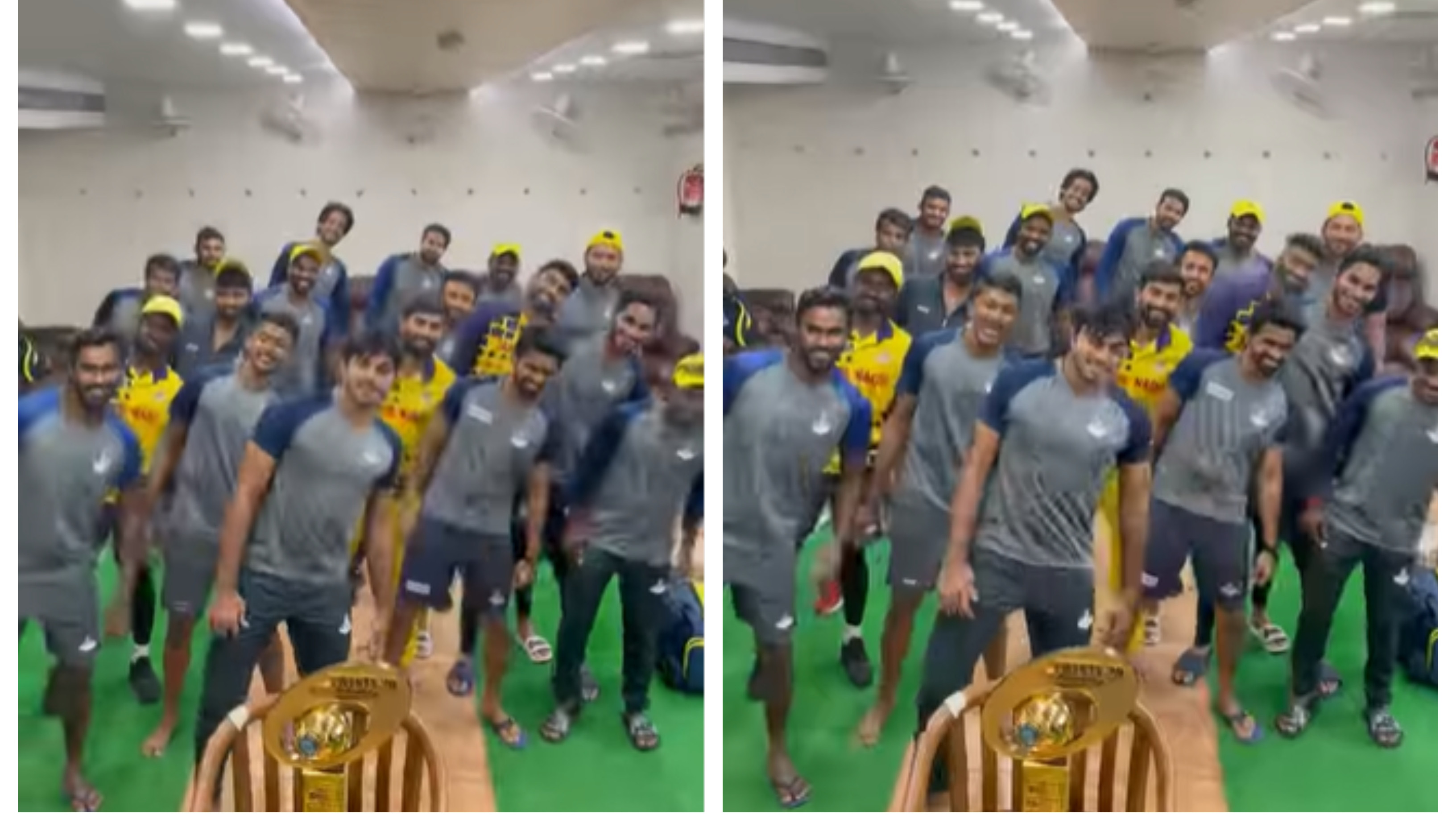 WATCH: Tamil Nadu players dance to ‘Vaathi Coming’ after clinching Syed Mushtaq Ali T20 title