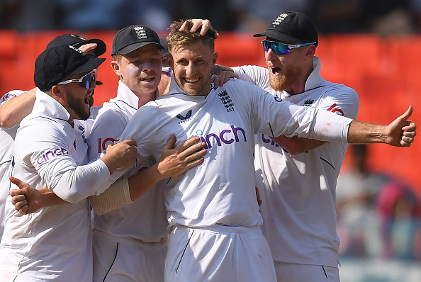 Joe Root picked 5 wickets in the first Test in Hyderabad. | Getty